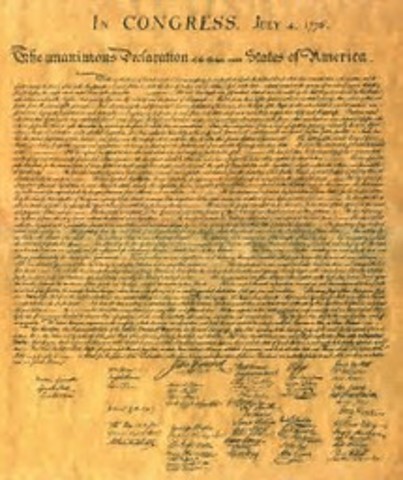 Declaration of independence