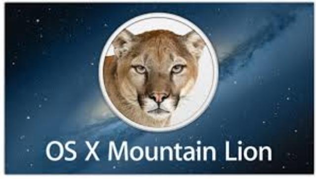 MAC OS 10.8 MOUNTAIN LION