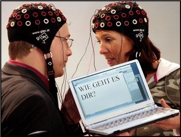 Uso de ordenadores controlados por la mente