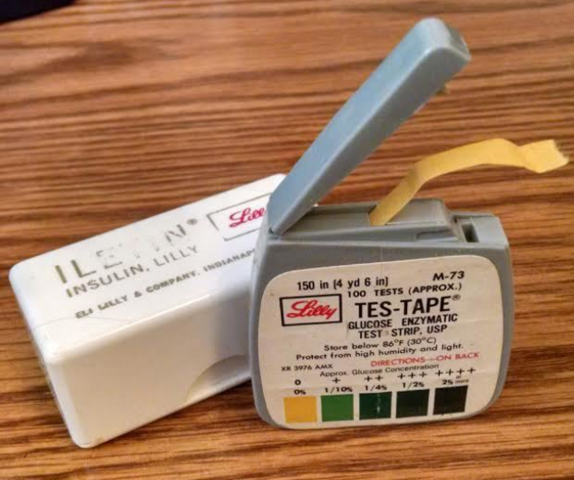 Pierwsze paski do pomiaru glukozy