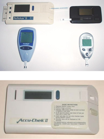 Pierwszy glukometr osobisty Bayer + Roche