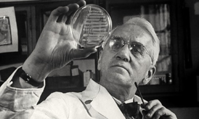 1928 Peincilina. El primer ativiòtic Alexander Fleming
