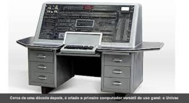 1º Computador fabricado por fins comerciais UNIVAC