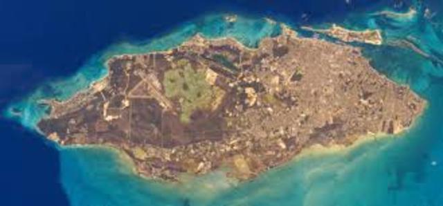 The Continental fleet captures New Providence Island in the Bahamas