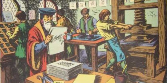 Revolutionary Printing Press - Johann Gutenberg