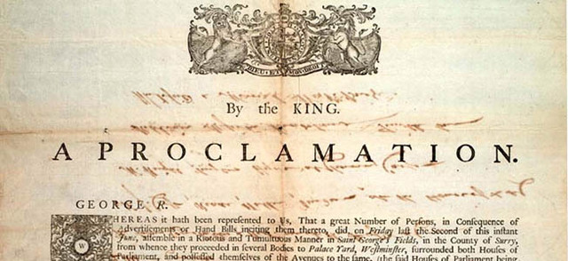 The Royal Proclamation of 1763
