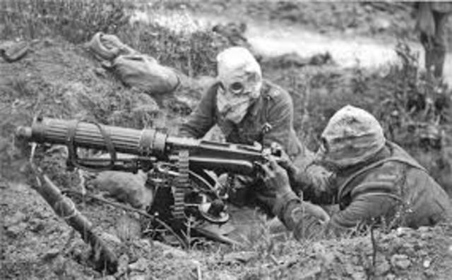 Trench Warfare, Poison Gas, and Machine Guns