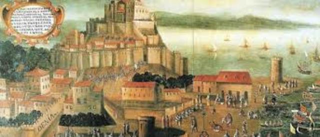 Desembarquen les tropes dels aliats de la corona aragoneses a Barcelona