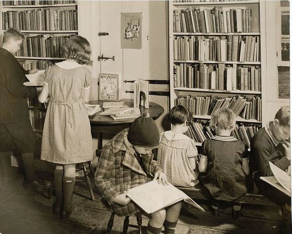 Biblioteca norteamericana infantil en Washington