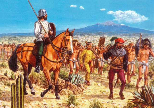 INCAS INVADED BY SPANISH