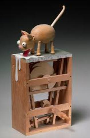 automatas de madera o simples