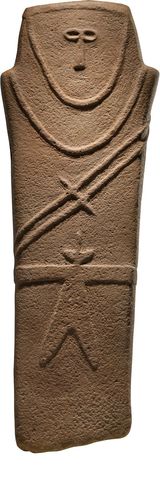 Anthropomorphic Stele