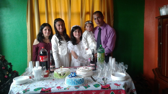 La celebración de mi grado de 11