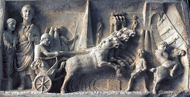 Funerary Relief of a Roman Circus Official