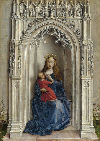 Virgin and Child Enthroned