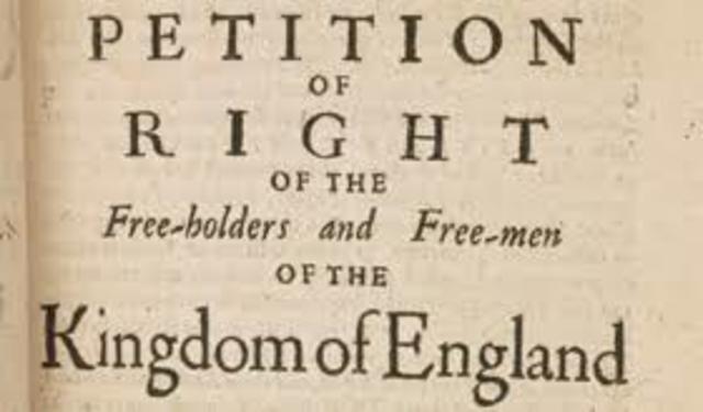 The Petition of Rights of 1628