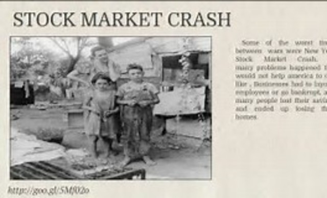 1929: New York Stock Market Crash