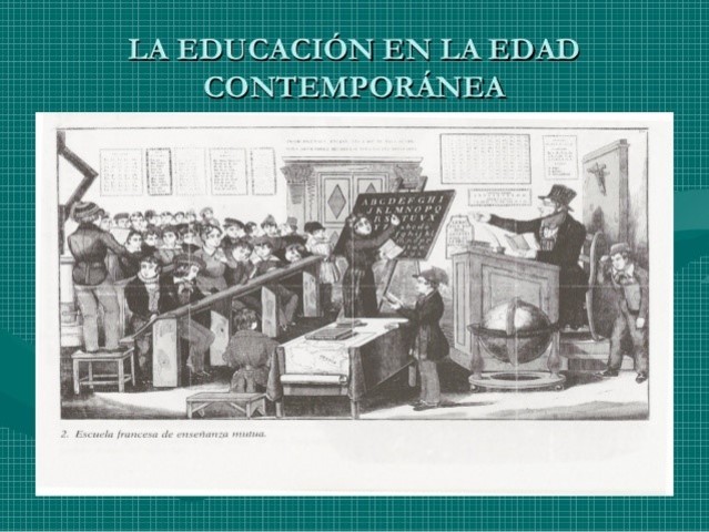Edad contemporánea  XVIII