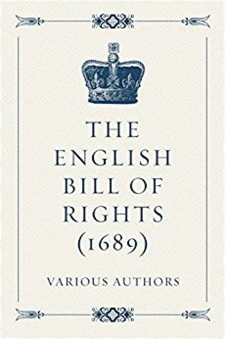 English Bill of Rights of 1689