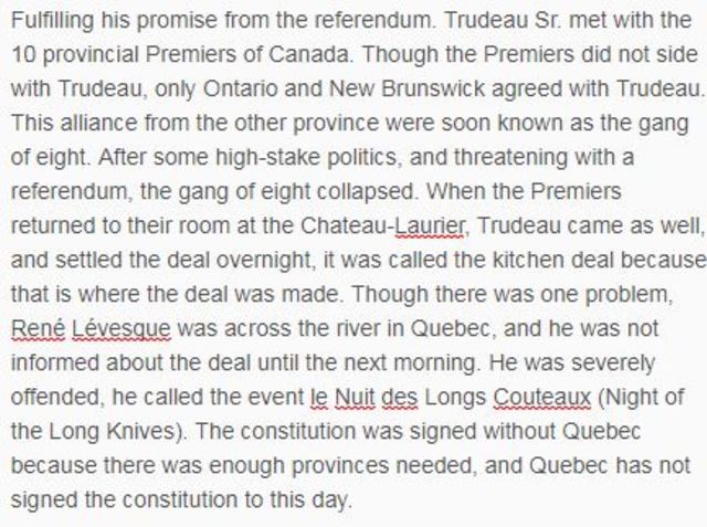 Nuit des Longs Couteaux (Night of the Long Knives or the Kitchen Meeting)