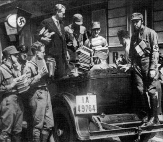 Quema de libros en Alemania