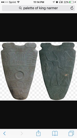 Palette of king narmer