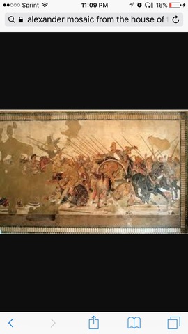 Alexander Mosaic From the House of the Faun