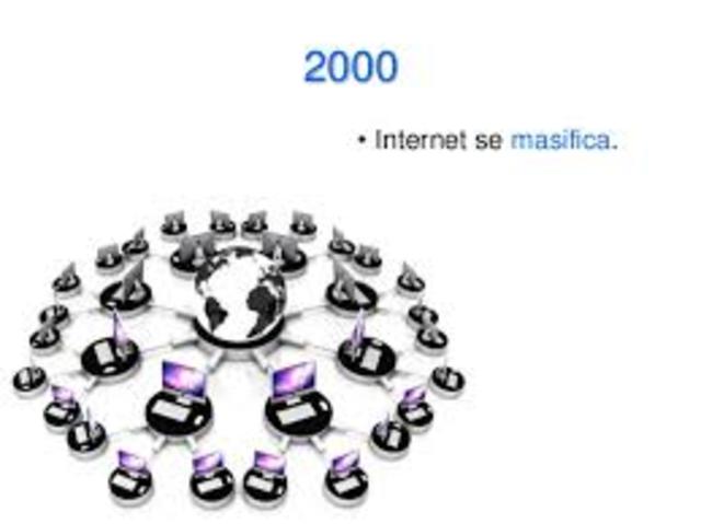 Internet se masifica.