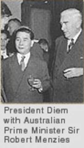 South Vietnamese visit to Australia