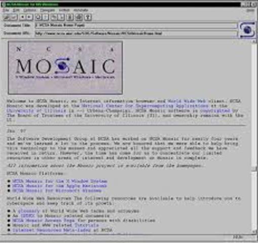 Mosaic: El primer navegador gráfico abierto al  público