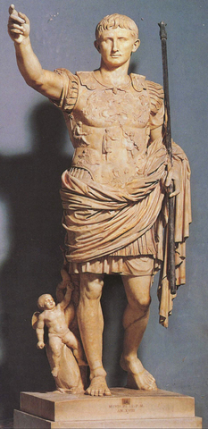 Portait of Augustus of Prima Porta