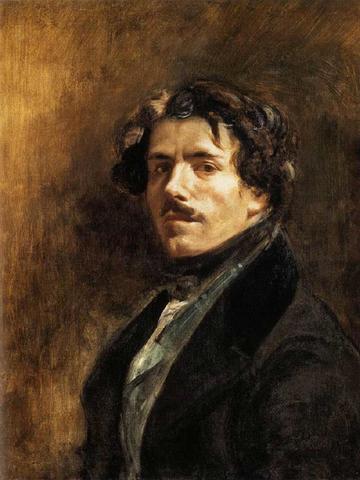 Delacroix, Autoritratto