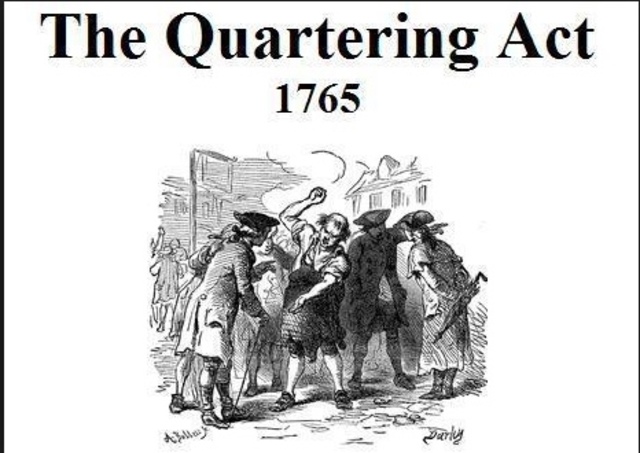 The Quartering Act (1765)