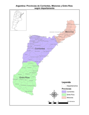 La creación de Entre Ríos y Corrientes