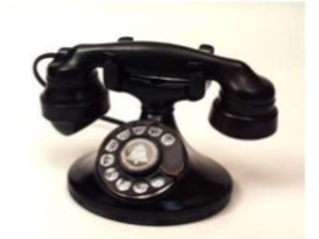 El teléfono a principio del el siglo XX
