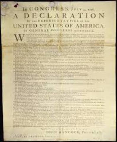 declaration of Independence