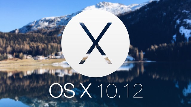 Mac OS X 10.12 Sierra