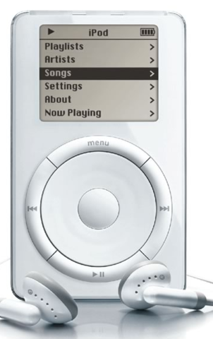 1er Ipod producido por Apple