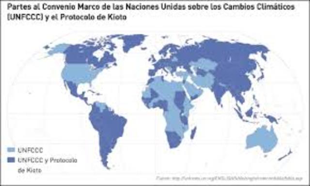 Entra en vigencia el Convenio Marco de las Naciones Unidas sobre cambios climáticos