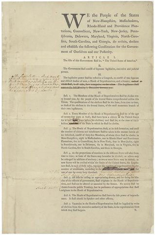 South Carolina's Constitution (second)