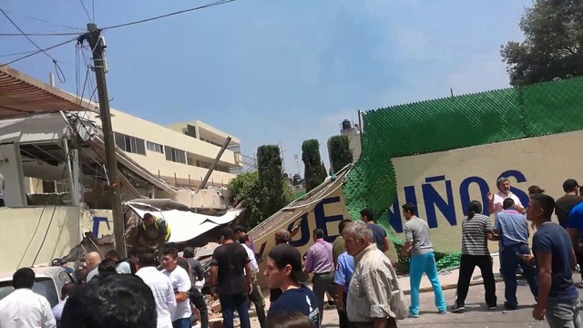 Colegio Enrique Rébsamen esta de luto