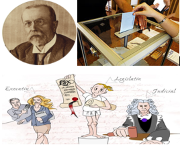 ESTADO DEMOCRÁTICO - griego, donde “demos” significa pueblo, gente, y  “kratos” significa poder,