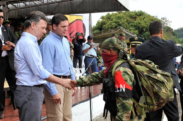 Desmovilización del ELN.