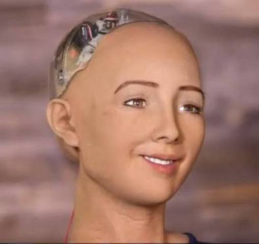 Presentación del robot "SOPHIA"