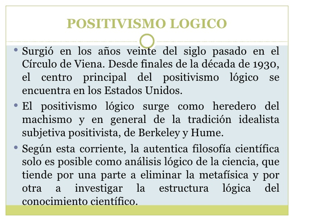 Positivismo