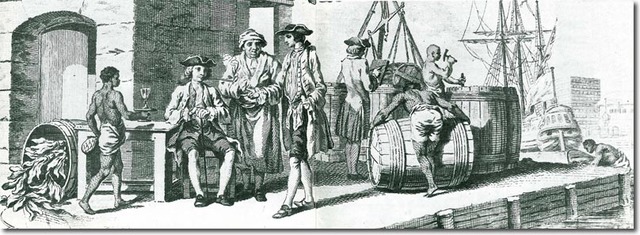 British merchants and traders