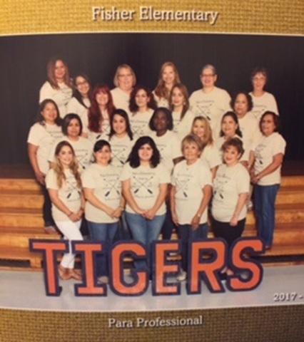 Houston: Photo Included of me and my coworkers at Fisher Elementary