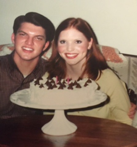 First Boyfriend in College: Photo included of me and my first boyfriend and lifelong friend