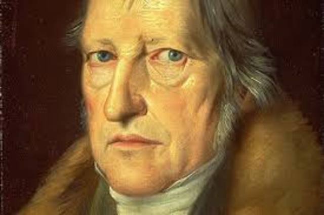 Georg Wilhem Friedrich Hegel (1770-1831)