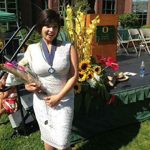 Graduated from University of Oregon
